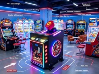 Mini borne d'arcade de boxe King, faible consommation, cabinet métallique, machine de test de force de frappe pour les salles de jeux branchées