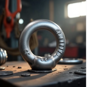 Écrou à oreilles en acier inoxydable forgé DIN 582 AISI 304 pour levage et ancrage - Product Image 3