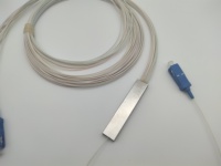 Pembagi Optik Mini PLC Tabung Baja Berkualitas Tinggi Harga Terjangkau Tipe Modular Tanpa Selubung Tray SC/LC/FC/ST UPC 1260nm-1650nm FTTH FTTB