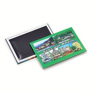 Good Quality Factory Directly Customized Nostalgic Printing Refrigerator Tourist Photo Souvenir Tin <b>Fridge</b> Magnets - Product Image 5