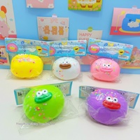 Jouet anti-stress souple et moelleux à rebond lent, texture boueuse, grande bouche amusante, pour jeunes de 7 à 14 ans, en boîte, fabriqué au Zhejiang
