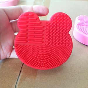 Wholesale Custom <b>Makeup</b> Brush Cleaning Pad Silicone Scrubbing Tray <b>Makeup</b> <b>Tools</b> - Product Image 6
