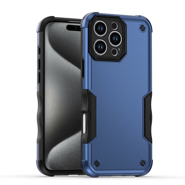 Shockproof Rugged Case for iPhone 16 Pro Max 16 Pro 15 Plus 14 13 Pro 12 Mini 11 X XS XR 7 8 Hybrid Dual Protective Grip Case