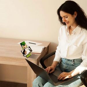 Custom Photo <b>Phone</b> <b>Stand</b> - Blank Sublimation Lazy Holder for Desk, Promo Giveaway, Personalized Gifts - Product Image 3