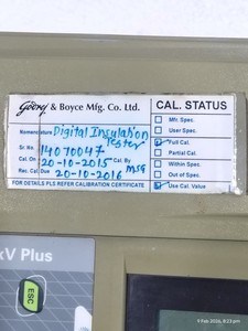 Medidor de Aislamiento Metrel MI 3201 TeraOhm 5kV Plus, Ohmímetro, Venta de Piezas Usadas - Product Image 6