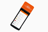 Terminal pos de pago con lector de tarjetas, impresora térmica de código QR con escáner de código de barras, portátil, Android, POS, NFC, máquina 4G