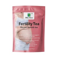 Tisane de Fertilité Biologique Naturelle Détox Utérine pour Femmes, Mélange Végétalien d'Herbes Sacrées, Goût Spécifique