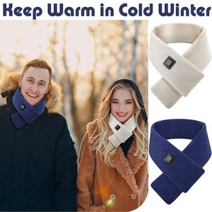 Winter <b>Neck</b> Heating Pad USB Powered Warm Scarves <b>Neck</b> <b>Warmer</b> Wrap Heated Scarf For Women - Product Image 5