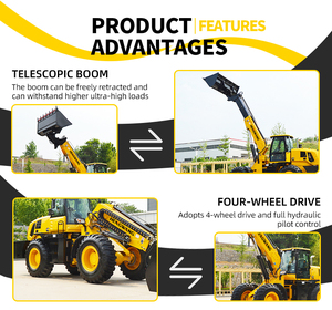 Trung Quốc hengwang nhỏ gọn máy bốc Hàng <span class=keywords><strong>Telescopic</strong></span> <span class=keywords><strong>ARM</strong></span> mini bánh xe tải - Product Image 6