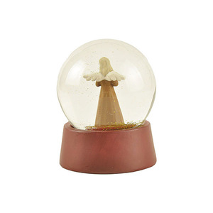 65mm Snowball Angel <strong>Holding</strong> Pumpkin Resin Gifts &amp; Crafts Snow <strong>Globe</strong> for Home Decoration - Product Image 3