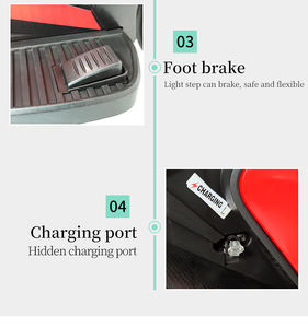 Regalo per bambini bella educazione precoce Elec funzione Spray per auto Fashion Light Safety One Click Star moto elettrica - Product Image 6