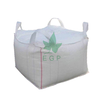 Sac FIBC antistatique en plastique PP tissé durable avec poche à granulés thermoscellée et logo personnalisé pour l'emballage d'engrais et d'aliments pour animaux