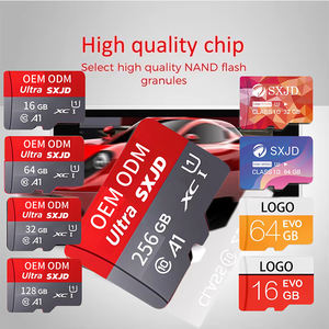 Carte mémoire haute vitesse grande capacité 256 Go 80 Mo/s classe 10 pour caméra <span class=keywords><strong>vidéo</strong></span> HD carte SD Logo et emballage personnalisés - Product Image 4