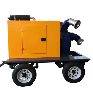 8 inch tự mồi động cơ diesel bơm thủy lợi, kiểm soát Lũ lụt và thoát nước Trailer bơm - Product Image 4