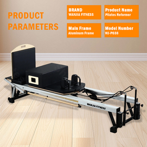 Reformer <span class=keywords><strong>Pilates</strong></span> in Legno di Acero di Alta Qualità per Studio, Attrezzatura per Esercizi in Vendita - Product Image 4