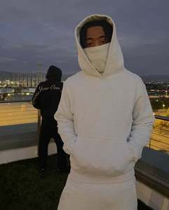 เสื้อฮู้ดดี้คุณภาพสูง ผลิตตามสั่ง ใส่โลโก้ได้ ผ้าฝ้าย 100% หนานุ่ม ระบายอากาศดี เหมาะสำหรับฤดูหนาว ดีไซน์กราฟิกโฟม 3 มิติ - Product Image 1