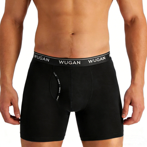 Wugan <b>Men</b> Micro Modal Briefs Soft Stretch Athletic <b>Pouch</b> Support Underwear - Product Image 5