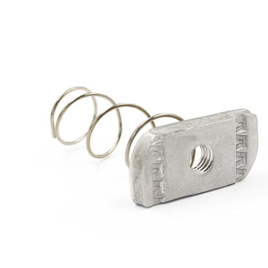 M10 M12 M14 thép không gỉ <span class=keywords><strong>SS</strong></span> SUS AISI ANSI <span class=keywords><strong>304</strong></span> 316 316L A2 A4 70 80 đồng bằng mùa xuân kênh NUT - Product Image 3