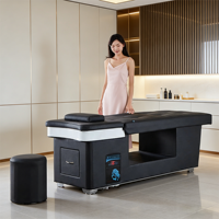 Lit de spa de luxe 90L avec réservoir d'eau électrique et circulation d'eau |   Lit de massage multifonctionnel pour salon de beauté