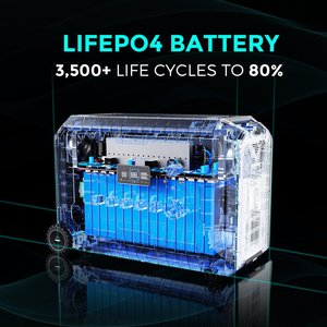 Hỗ trợ ODM OEM năng lượng cắm trại Powerstation LiFePO4 Pin Ngân hàng di động phí trạm Off Grid 5000 Wát năng lượng mặt trời Máy phát điện - Product Image 4