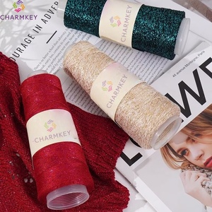 Fil <span class=keywords><strong>de</strong></span> coton chatoyant <span class=keywords><strong>de</strong></span> 1,5 mm pour le tricot à la main, matériaux <span class=keywords><strong>de</strong></span> bricolage, réduction - Product Image 4