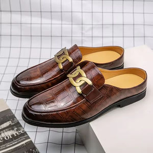 Chaussures pour hommes en cuir véritable, grandes tailles, formelles et décontractées, pour l'automne et les mariages, respirantes et résistantes à l'usure - Product Image 6