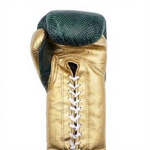 Guantes de Boxeo de Piel Nuevos con Decoración de Piel de Serpiente, 18 Oz, para Entrenamiento y Combate - Product Image 4