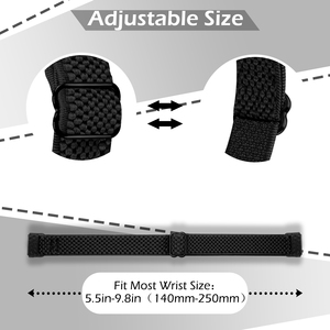 Correa de Nailon <span class=keywords><strong>El</strong></span>ástica Ajustable de Venta Directa de Fábrica para <span class=keywords><strong>Fitbit</strong></span> Luxe, Correa de Repuesto para Hombre y Mujer para <span class=keywords><strong>Fitbit</strong></span> Luxe - Product Image 3