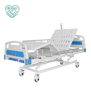 Cama de Hospital Jia Dun en Oferta, Cama de Cuidado en el Hogar con Tres Funciones, Cama de Enfermería para Clínica, Cama de Hospital Manual de 3 Manivelas - Product Image 1