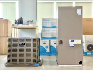 零16 Seer2 60000btu 5吨空气处理设备单价Ahu风管式空调冷凝器单元金交流顶直 - Product Image 6