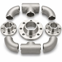Raccords de tuyauterie en acier duplex 2205 résistant à la corrosion pour applications marines et offshore ASTM A815, coude à 90 degrés, collier de soudure, raccord réducteur en T