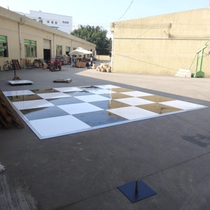 High quality wooden portable event flooring indoor and outdoor decoration dance floor - Product Image 2