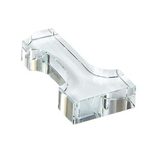 PESADERO DE PAPEL DE VIDRIO N.1 MM100X50X19 Elegante Porta Cartas - Product Image 3