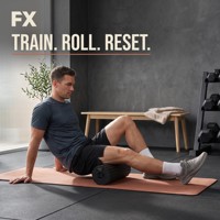 Rouleau en mousse haute densité personnalisé FX pour yoga, fitness, massage musculaire profond, récupération, étirement, entraînement à domicile, léger