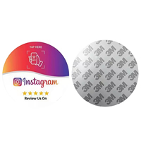 Support de table NFC personnalisé en acrylique avec code QR pour la collecte de commentaires clients dans les restaurants, cafés et bars