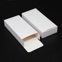 Petites boîtes blanches en carton, boîtes à savon faites à la main, logos personnalisés, boîtes de rangement, boîtes d'emballage pour bijoux, logos personnalisables