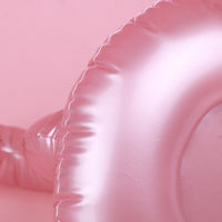 Porte-gobelet gonflable en gros de flamant rose d'eau boissons de piscine porte-verre flottant de bière et de vin mini flotteur d'air pour la partie