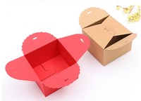 Großhandel Chinesische neue hochzeit party favors candy boxen tie ribbon verpackung papier geschenk süße candy boxen für verkäufe Schokolade Boxen