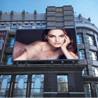 Pantalla LED para Exteriores de Alto Rendimiento P2.5, Pantalla Digital a Todo Color, Video Wall, IP65 Impermeable, Brillo de 5500cd/m, 4K