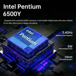 แล็ปท็อปธุรกิจใหม่ขนาด 15.6 นิ้ว ขายส่ง OEM 6500Y ระบบ 10/11 Pro คีย์บอร์ดปรับแต่งได้ ซีพียู 6500Y ให้ประสิทธิภาพทรงพลัง - Product Image 3