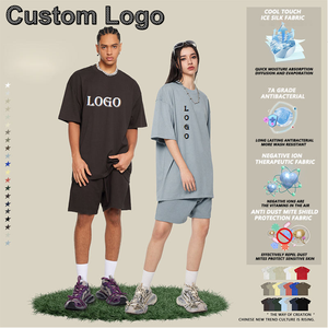 Camiseta de hombre personalizada de algodón 100% de 305 g/m², estilo urbano, extragrande, de alta calidad, duradera, para verano. - Product Image 1