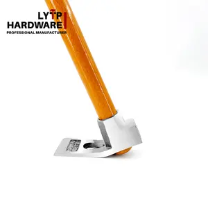 Adze Turkish Hammer Tools Magnum Hammer axes manico in legno 450 550 fabbrica di alta qualità 45 # martello da macchinista in acciaio al carbonio