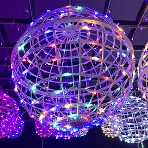 शॉपिंग मॉल के पेड़ के लिए इनडोर आउटडोर लार्ज बॉल लाइट्स की रोशनी - Product Image 1