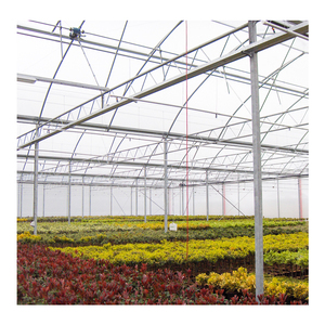 HUIFA Commercial Multispan Invernadero Construcción Película <span class=keywords><strong>de</strong></span> plástico automática <span class=keywords><strong>Casa</strong></span> verde con ventilador <span class=keywords><strong>de</strong></span> escape para tomate - Product Image 2