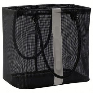Large Mesh <b>Bath</b> Storage Basket Handheld Waterproof Shower Bag with Quick-Dry Function for Bathroom Gym Promotion Gift - Product Image 1