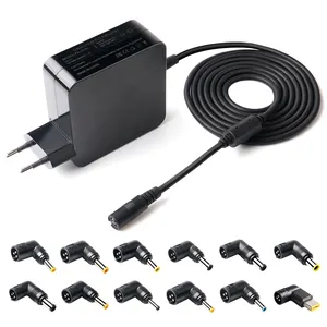 65W 15V-20V cargador de ordenador portátil adaptador de corriente Universal para HP Dell Lenovo Samsung Asus Acer