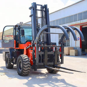 Mingsheng Forklift Off-road <span class=keywords><strong>Diesel</strong></span> <span class=keywords><strong>3</strong></span> <span class=keywords><strong>ton</strong></span> dengan tiga tiang tiang tiang buatan Tiongkok untuk transportasi gudang - Product Image 3