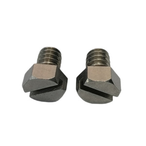 Vis à tête hexagonale avec embase fendue, boulon de machine à filetage complet, acier inoxydable, acier au carbone, taille personnalisée, fabrication OEM directe d'usine - Product Image 2