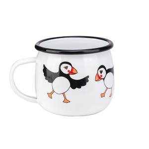 Taza de <span class=keywords><strong>Esmalte</strong></span> Hecha a Mano Popular en Europa, 350 ml, Capacidad de 12 oz, Apta para Microondas y Lavavajillas, Color Personalizado, Logotipo, Embalaje en Caja de Regalo, para Camping - Product Image 6