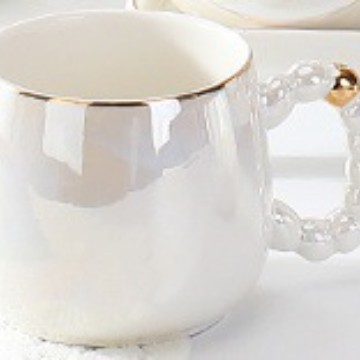 6 individual cups (pearl white)